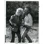 1972 Press Photo Janet Leigh and Stuart Whitman "Night of The Lepus"