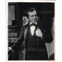 1963 Press Photo Raymond Massey In How the West Was Won