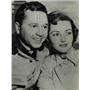 1949 Press Photo Mickey Rooney actor engaged to Martha Vickers actress