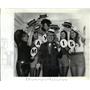 1969 Press Photo Earl Mossman and Straw Hat Day - orp23735
