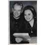 1964 Press Photo Peggy Lennon Singer and Charles Richard Catheart Trumpeter