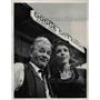 1967 Press Photo Milburn Stone & Dana Wynter in Gunsmkoe - orp27110