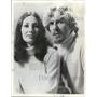 1971 Press Photo Sonja Zarek & James Clonser in The Gleanlings - orp27966