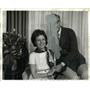 1969 Press Photo Allen Ludden and Betty White at Benson Hotel Portland Oregon
