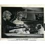 1961 Press Photo Tomy ands Toby Michaels "Love In a Goldfish" - orp20891
