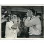 1962 Press Photo Billy Wilder(L) & Bruce Yarnell "Irma La Douce" show