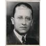 1938 Press Photo J Lewis Morrill Vice President of Ohio State University