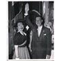 1952 Press Photo Nancy Kefauver & Husband Senator Estes Kefauver - nee02302