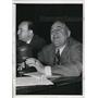 1947 Press Photo Emil Rieve CIO Vice President Speaks to Congress Washington DC