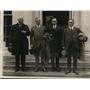 1921 Press Photo Harvey Lindley, Fred Upham, Bostiue Sullivan, Albert Lindley
