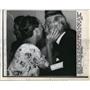 1963 Press Photo Duke of Windsor Kissed on Cheek by Actress Barbara Cook