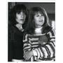 Undated Press Photo Katy Sagal and Pam Dawber in Trail of Tears - cvp40893