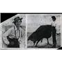 1954 Press Photo Sloan Simpson in a real bullfighter's costume in Toledo Spain