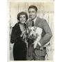 1958 Press Photo Peter Lawford and Phyllis Kirk star in The Thin Man - cvp79835