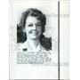 1967 Wire Photo Actress Ann Sheridan Died of Cancer in San Francisco California