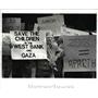 1987 Press Photo Palestinian Demonstrate in Front of the Federal Building