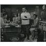 1954 Press Photo Ronald Reagan, Oscar Homolka, Dewey Martin, Prisoners of War