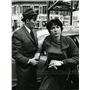 1957 Press Photo Robert Mitchum and Shirley MacLaine in "Two for the See-Saw"