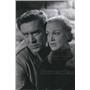 1956 Press Photo Edmund O'Brien And Jan Sterling In Columbia's 1984 - orx01054