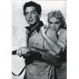 1956 Press Photo Victor Mature and Janet Leigh in " Safari" - orx03977