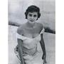 1955 Press Photo Rossana Podesta will be Helen in a tv show