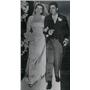 1954 Press Photo Actor Peter Lawford and bride former Patricia Kennedy.