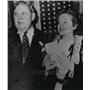 1950 Press Photo Actor Charles Laughton and his actress wife, Elsa Lanchester
