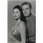 1955 Press Photo Sterling Hayden and Vera Ralston as they star in Timberjack