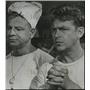 1958 Press Photo Walter Matthau and Andy Griffith in movie Onionhead