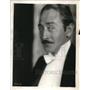 1928 Press Photo Adolphe Menjou, a film actor