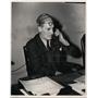 1940 Press Photo Lester Patrick of New York Rangers in his office - nes41797