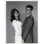 1967 Press Photo Paula Prentiss & Dick Benjamin in He & She - cvp74430