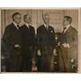 1920 Press Photo Leaders of the Leonard Woof Presidential Committee meet