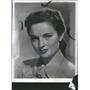 1947 Press Photo Coleen Gray Fox Player Actress