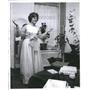 1968 Press Photo Estelle Margaret Parsons in gown
