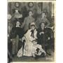 1943 Press Photo The Day Family-"Life with Father"