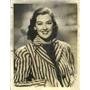 1938 Press Photo Actress Rosalind Russell for The Citadel at Capitol Theat