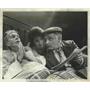 1969 Press Photo Grania O'Malley, Anna Manahan, Art Carney in "Lovers" Play