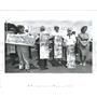 1992 Press Photo Protesters Oppose Redistricting